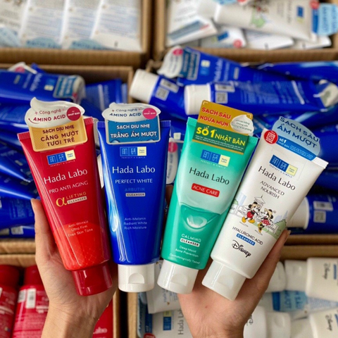 Sữa Rửa Mặt Dưỡng Da Hada Labo 80g ( Màu Xanh lá )