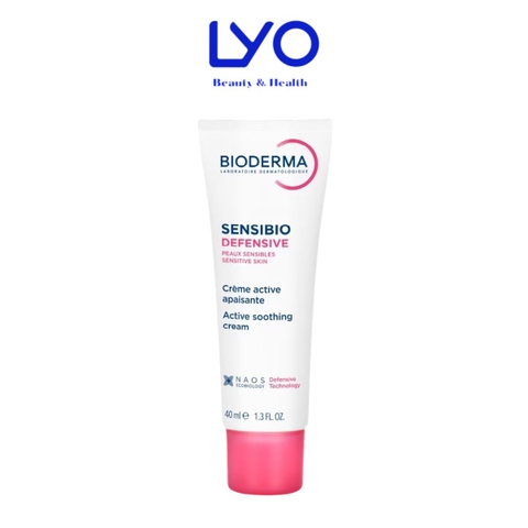 Kem dưỡng ẩm và làm dịu da, dành cho da nhạy cảm Bioderma Sensibio Defensive 40ml