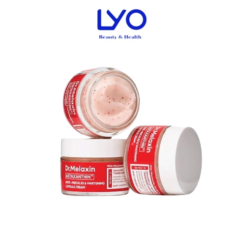 Kem Dưỡng Trắng Da Dr. Melaxin Astaxanthin Anti Freckles & Whitening Capsule Cream 50g