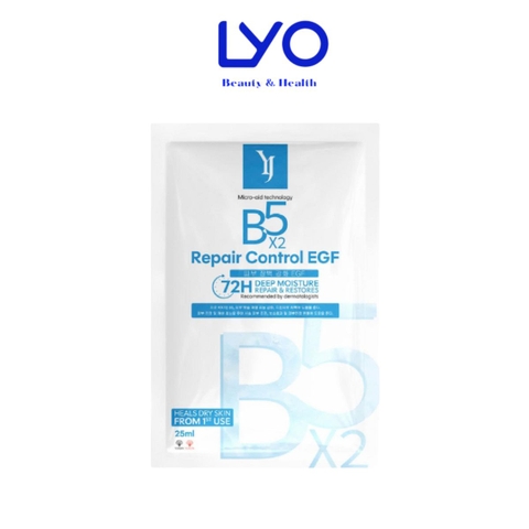 c603 - Mặt nạ dưỡng ẩm phục hồi da B5 Yuejin Repair Control EFG 25ml Lẻ 1 miếng