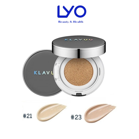 Phấn Nước Ngọc Trai Klavuu Xám Cushion Hàn Quốc 15g SPF50+