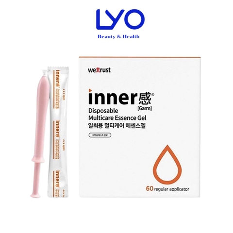 e859 - Gel dưỡng đa năng vùng kín Hàn Quốc Wettrust Inner Disposable Multicare Essence Gel (Hộp 60 ống)