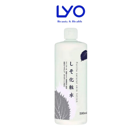 d567 - Nước Hoa Hồng Chiết Xuất Lá Tía Tô Dokudami Perilla Natural Skin Lotion 500ml