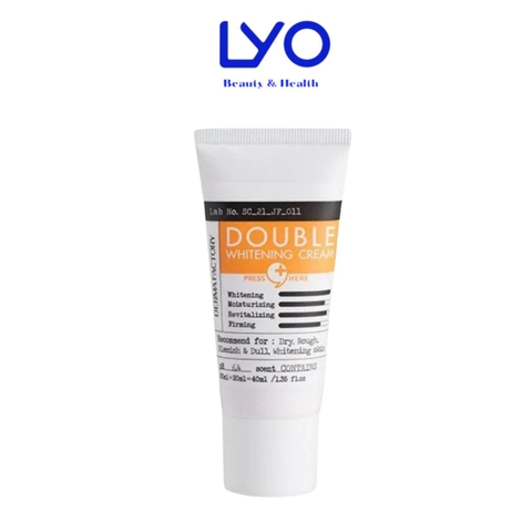 e559 - Kem dưỡng trắng da, mờ thâm nám Derma Factory Double Whitening Cream 40ml LYO