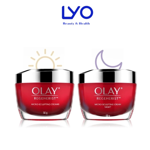 f070, f069 - Kem dưỡng ngày & đêm cấp ẩm, chống lão hóa REGENERIST Micro-Sculpting Cream 50g