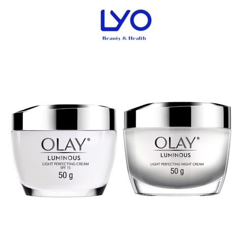 f083, f071 - Kem dưỡng ngày và đêm Olay Luminous Light Perfecting Cream/ Light Perfecting Night Cream 50g
