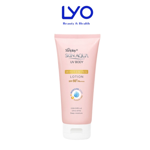 e291 - Kem Chống Nắng Dưỡng Thể Trắng Mịn Sunplay Skin Aqua UV Body SPF 50+ PA++++ (150g) LYO