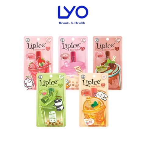 d904 - Son Dưỡng Có Màu Lipice Sheer Color Q phiên bản Thỏ Bảy Màu 2,4Gr