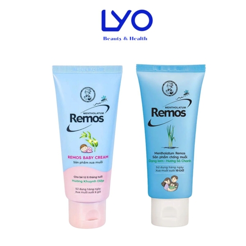 e672 - Kem chống muỗi đốt cho bé từ 6 tháng tuổi Rohto Mentholatum Remos 70g