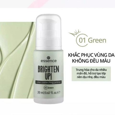 f362 - Kem lót hiệu chỉnh màu da  Essence Brighten Up! Color Correcting Primer 20ml  Sao chép