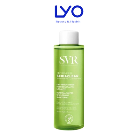 Toner Nước hoa hồng Dành Cho Da Dầu, Mụn SVR Sebiaclear Micro Peel 150ml