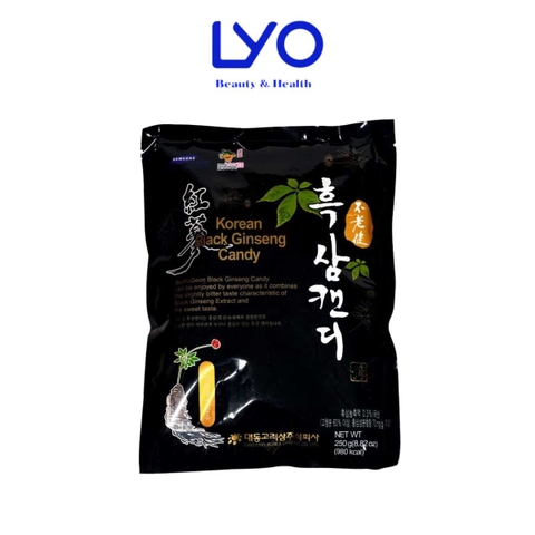 Kẹo Hắc Sâm Daedong Korea Ginseng Hàn Quốc 250g