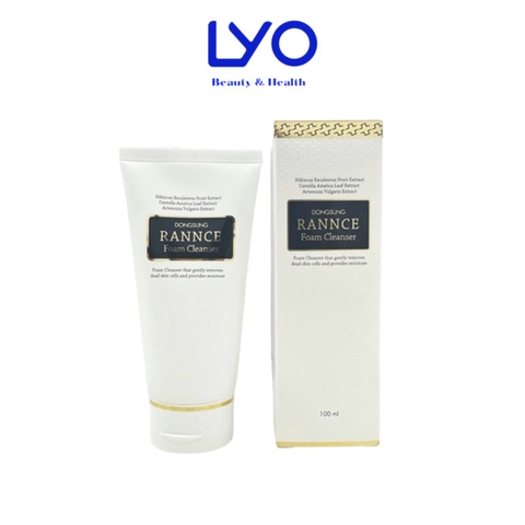 Sữa rửa mặt Tẩy da chết dịu nhẹ DONG SUNG RANNCE OKRA FOAM CLEANSER 100ml LYO