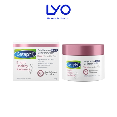 Kem dưỡng ẩm sáng da ban đêm Cetaphil Bright Healthy Radiance Brightening Night Comfort Cream 50g