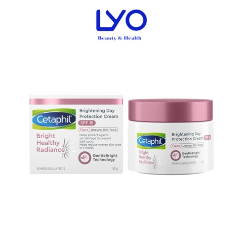 Kem dưỡng ẩm làm sáng da ban ngày Cetaphil Bright Healthy Radiance Day Protection Cream SPF15 50g