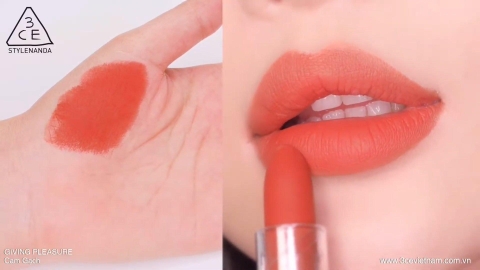Son Thỏi Mịn Lỳ 3CE Soft / Blur Matte Lipstick (Vỏ Trong Suốt)