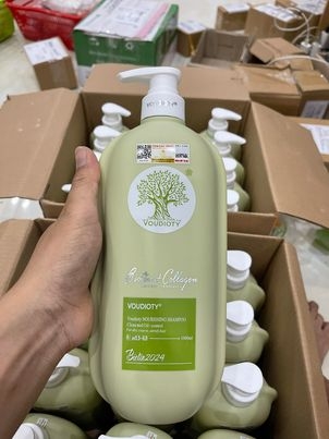 Dầu Gội và Xả Biotin Collagen Voudioty Phục Hồi Tóc 1000ml