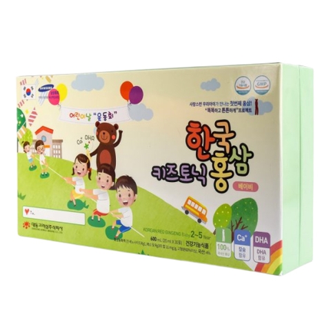 Thạch Hồng Sâm Trẻ Em Baby Daedong Hàn Quốc Hộp 30 gói x 20ml ( Dành Cho Từ 2-5 Tuổi)
