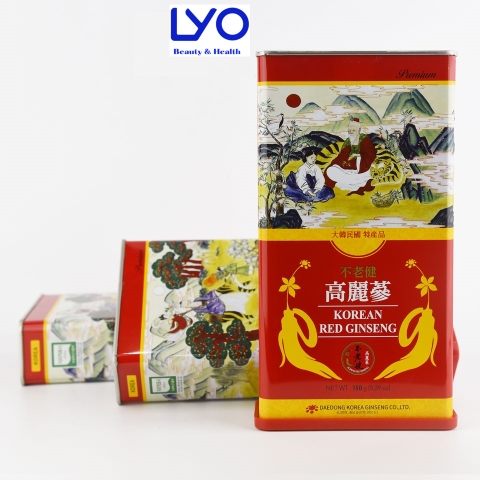 Hồng sâm củ khô cao cấp Daedong 150gr (6 -10) củ