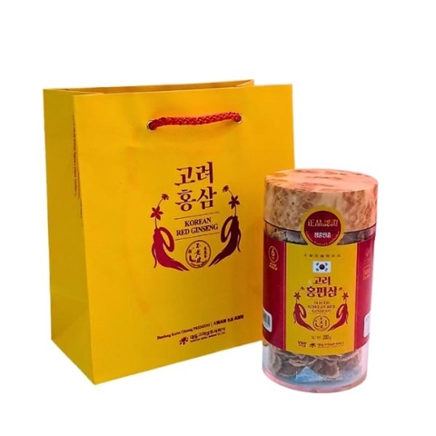 Hồng Sâm Hàn Quốc Thái Lát Daedong 200g (dạng lọ) - Bồi bổ sức khỏe, tăng sức đề kháng
