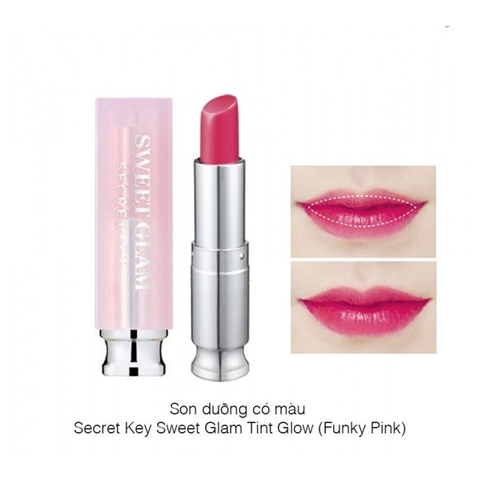 Son dưỡng có màu Secret Key Sweet Glam Tint Glow