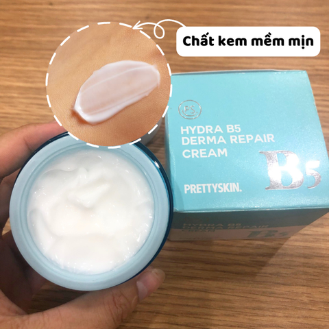 Kem dưỡng trắng và phục hồi da Prettyskin Hydra B5 Derma Repair Cream 52ml