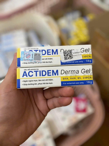 e234 - Actidem - Gel Bôi Ngoài Da Ngừa Mụn, Mờ Thâm Derma Gel 18g