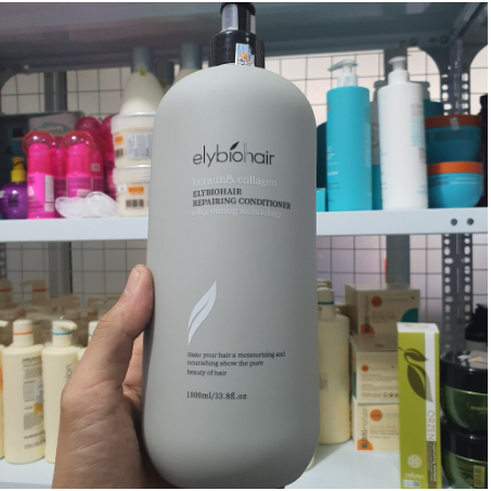 e524 - BIOTIN - Dầu Gội/ Dầu Xả Elybiohair Keratin & Collagen 1000ml