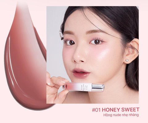 e584 - [Mukbang Edition] Son tint bóng lâu trôi, bền màu BBIA Water Fit Tint 4g