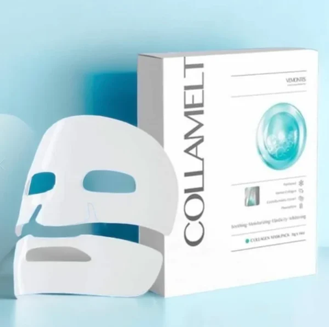 f105 - Vemontes - HỘP Mặt nạ Collagen tươi Collamelt 5 miếng