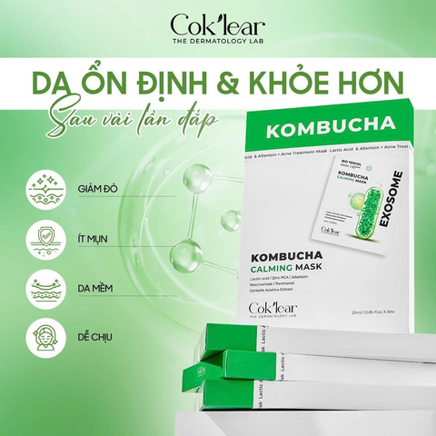 f242 - CoK'lear - Mặt nạ Kombucha Bio Tencel Mask