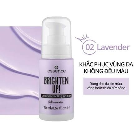 f362 - Kem lót hiệu chỉnh màu da  Essence Brighten Up! Color Correcting Primer 20ml  Sao chép