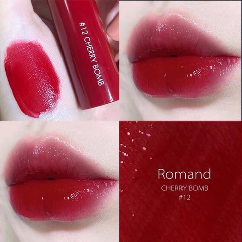 Son Romand (Son Kem Lì Zero Velvet, Son Bóng Juicy Lasting và Glasting Water Tint)