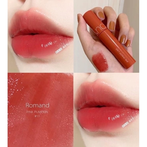 Son Romand (Son Kem Lì Zero Velvet, Son Bóng Juicy Lasting và Glasting Water Tint)
