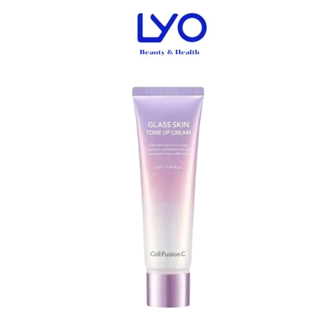 f357 - Kem nâng tone cấp ẩm Cell Fusion C Glass Skin Tone Up Cream 50ml