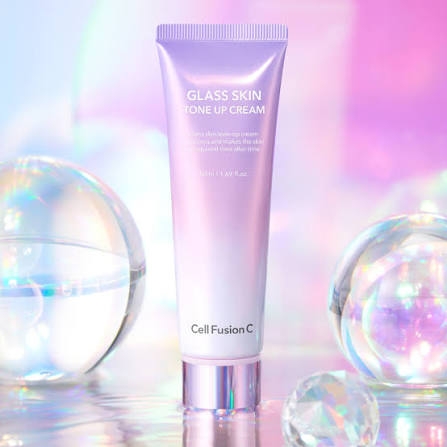 f357 - Kem nâng tone cấp ẩm Cell Fusion C Glass Skin Tone Up Cream 50ml
