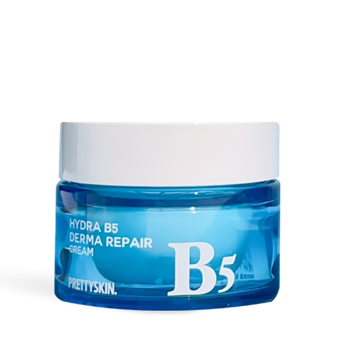e710 - Prettyskin - Combo 4 sp dành cho da khô, tàn nhang (Serum B5 xanh nhạt, Toner B5, Kem dưỡng B5 và Retinal 10ml)
