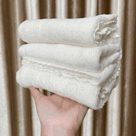 Khăn Tắm Vải Cotton Meilandi Mềm Mại, Tiện Dụng (Kích Thước 30x60cm)