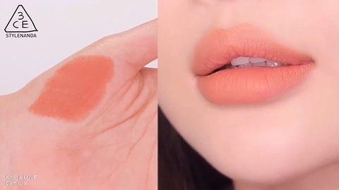 Son Thỏi Mịn Lỳ 3CE Soft / Blur Matte Lipstick (Vỏ Trong Suốt)