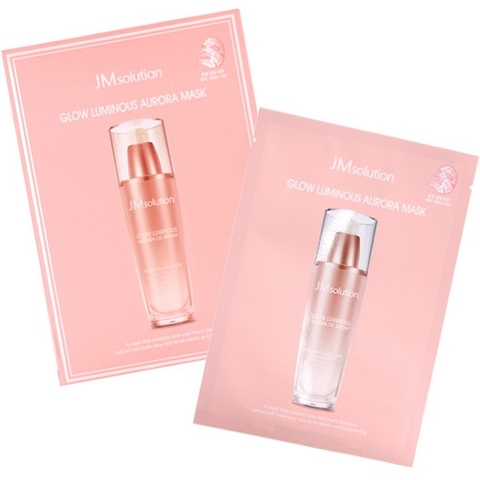 Combo 10 Miếng Mặt nạ JM Solution Mask Dưỡng Trắng Căng Bóng Chống Lão Hóa Da
