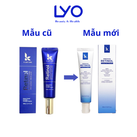 Kem dưỡng K Lady Care Retinol Repair 0.5% 30ml