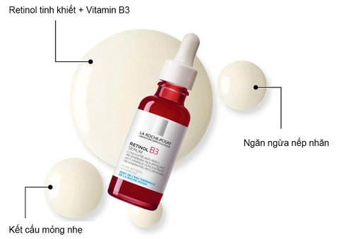 Tinh chất Chống lão hóa Roche-Posay Retinol b3 Serum 30ml