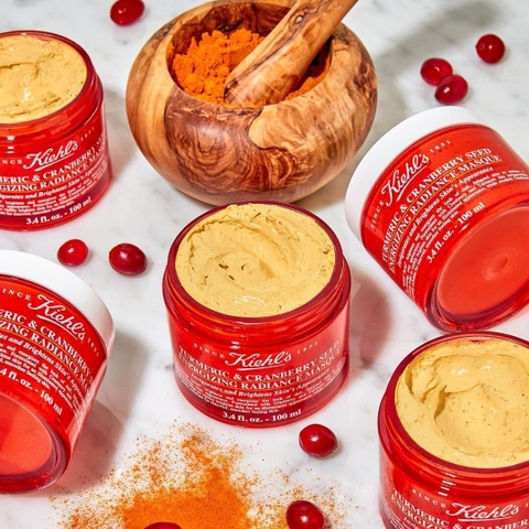 Mặt Nạ Nghệ Sáng Da Kiehl’s Turmeric & Cranberry Seed Energizing Radiance Masque 14ml