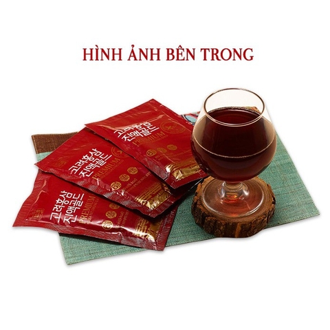 Nước hồng sâm Hàn Quốc Nguyên Chất Korean Red Ginseng Gold Deadong 80ml * 30 gói