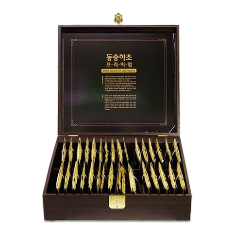 Nước Đông Trùng Hạ Thảo Daedong Ginseng Hàn Quốc, Tăng Cường Sức Khoẻ Hộp Gỗ (60 Gói x 30ml) LYO