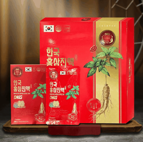 Nước Hồng Sâm Đông Trùng Hạ Thảo DKG Hàn Quốc Daedong Ginseng Hộp 30 Gói x 70ml LYO