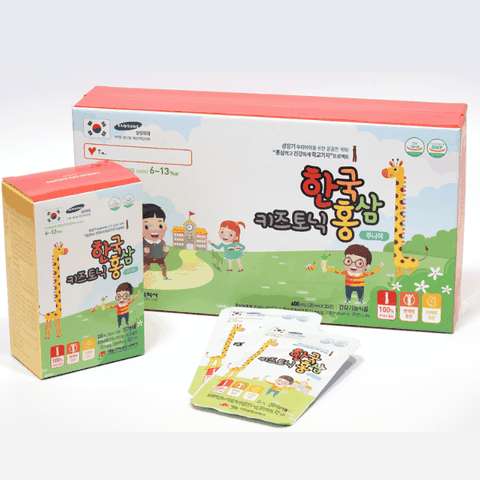 Thạch Hồng Sâm Trẻ Em Baby Daedong Hàn Quốc Hộp 30 gói x 20ml ( Dành Cho Từ 6-13 Tuổi)