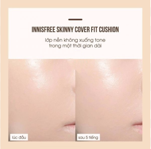 Phấn nước Innisfree Skinny Coverfit Cushion 14g