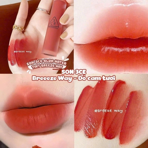 Son kem lì mịn mượt 3CE Blur Water Tint 4.6g