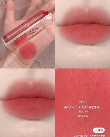 Son kem lì mịn mượt 3CE Blur Water Tint 4.6g